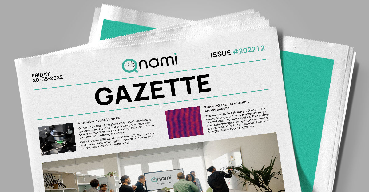 Qnami Gazette | May 2022 edition