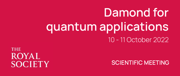 Qnami at the Royal Society Meeting on Diamonds for Quantum Applications