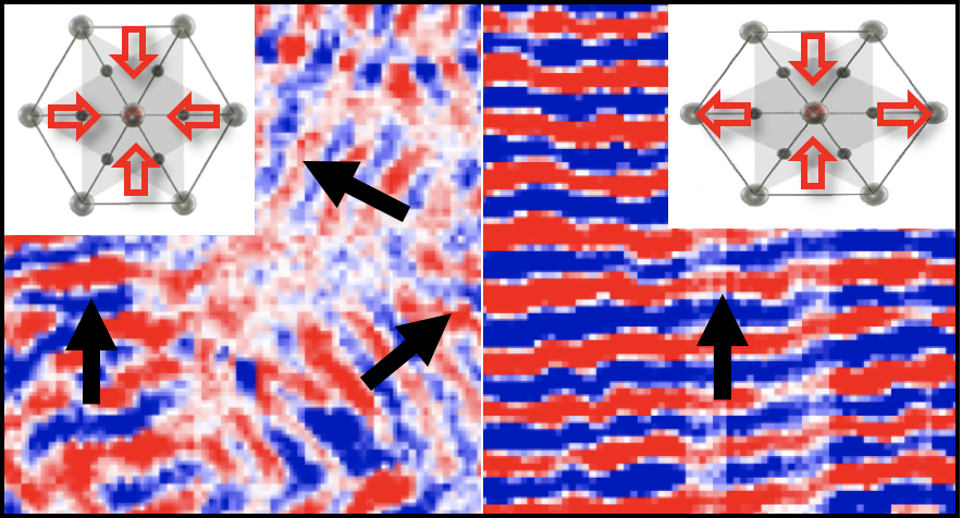 Researchers stabilized single-domain multiferroic confiuration in bismuth ferrite thin films.